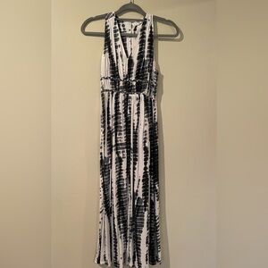 Black and White Maxi Dress
